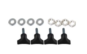 Jeep Wrangler TJ Wheel Well Storage - Fishbone Offroad - Textured Powder Coat - Black - `97-`06